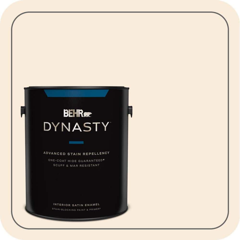 1 gal. #PPH-12 Ivory Satin Enamel Interior Stain-Blocking Paint & Primer price history on PriceWatchPro