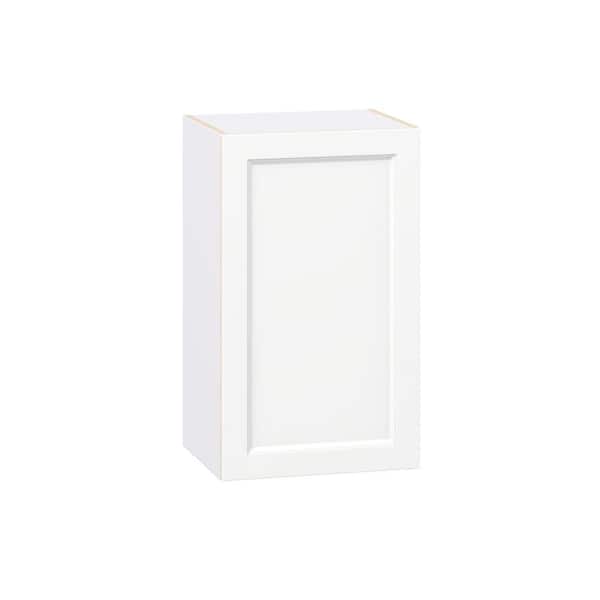 Laramie 18 in. W x 14 in. D x 30 in. H Assembled Wall Kitchen Cabinet in Painted Bright White