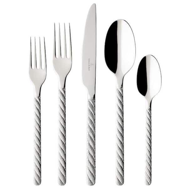 Montauk 5-Piece Place Setting 18/10 Stainless Steel Flatware (Service for 1)