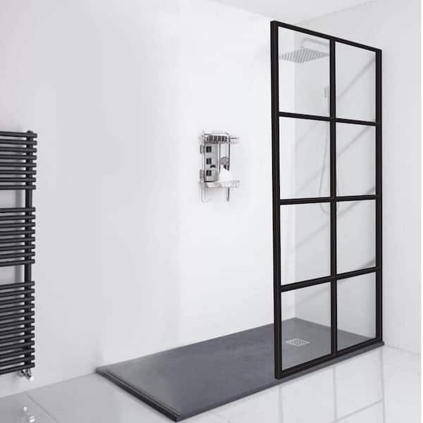 Free Standing Shower Screen 39½ x 76¾ , SKU: LB00112