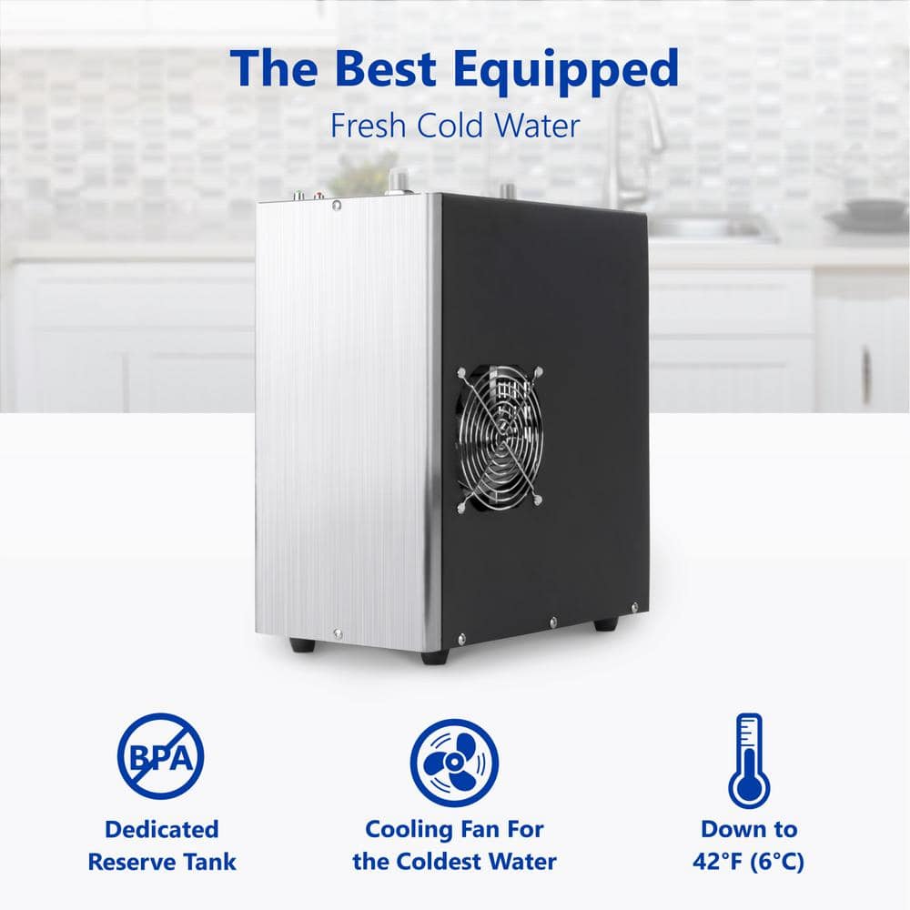 Adjustable Black and Stainless Steel Water Chiller System