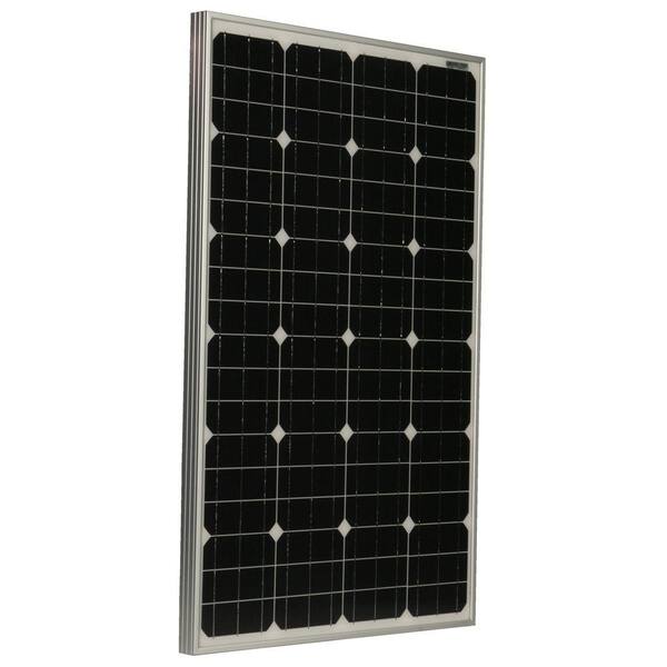 Grape Solar 105-Watt Monocrystalline PV Solar Panel for RV's, Boats and 12-Volt Systems-DISCONTINUED