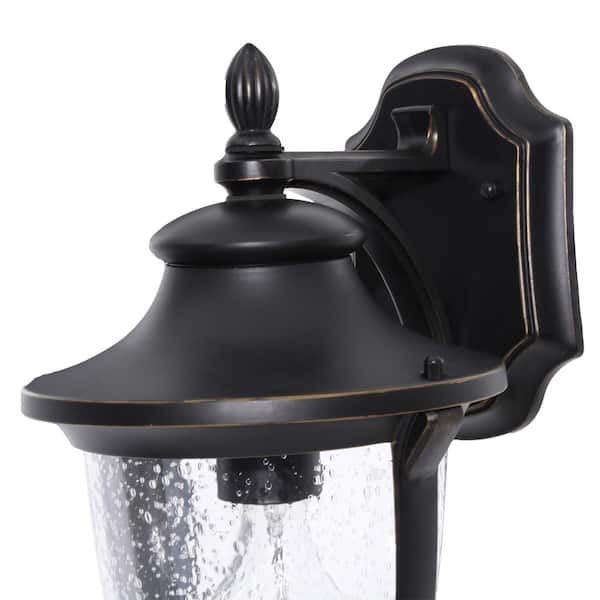 Home Decorators Collection Wilkerson 1 Light Black Outdoor Wall Lantern Sconce 23452 - Home Decorators Collection Wilkerson Home Decorators Collection Wilkerson 1 Light Black Outdoor Wall Lantern Sconce 23452 - Home Decorators Collection Wilkerson