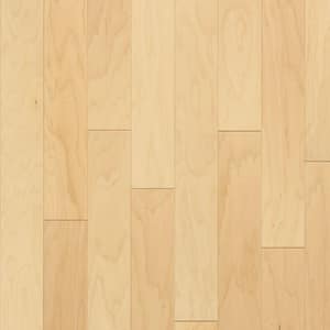 Natural Maple 3/8 in. T x 3 in. W Engineered Hardwood Flooring (22 sqft/case)