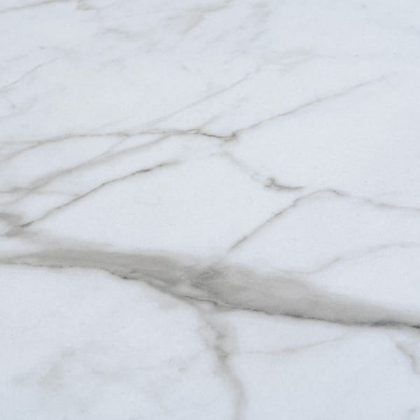 Terrain 4 in. x 4 in. Matte White Gray Porcelain Veining Large Format Tile Sample (0.14 sq. ft.)