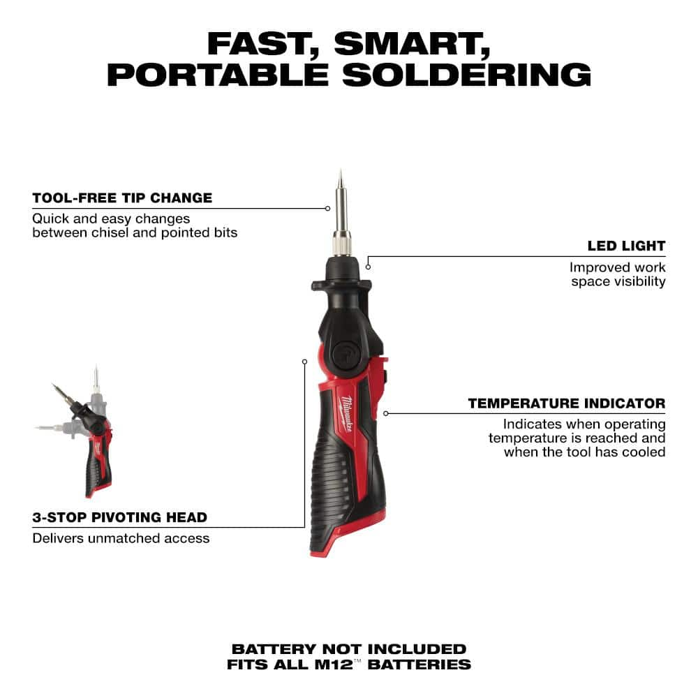 Milwaukee soldering iron tips sale