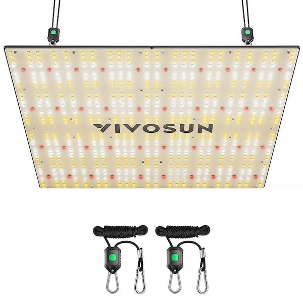 VIVOSUN 300-Watt LED Grow Light with Full Spectrum Diodes and Daisy Chain Driver, Warm White