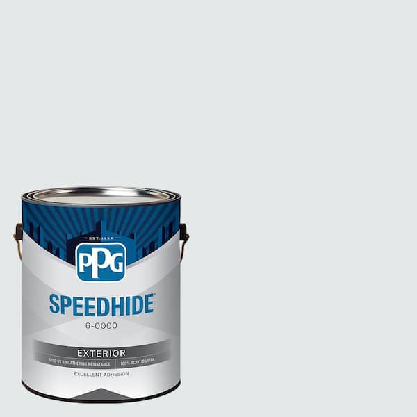 SPEEDHIDE 1 gal. PPG1038-1 Evening Mist Flat Exterior Paint