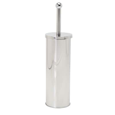 Toilet Bowl Brush with Holder in Stainless Steel