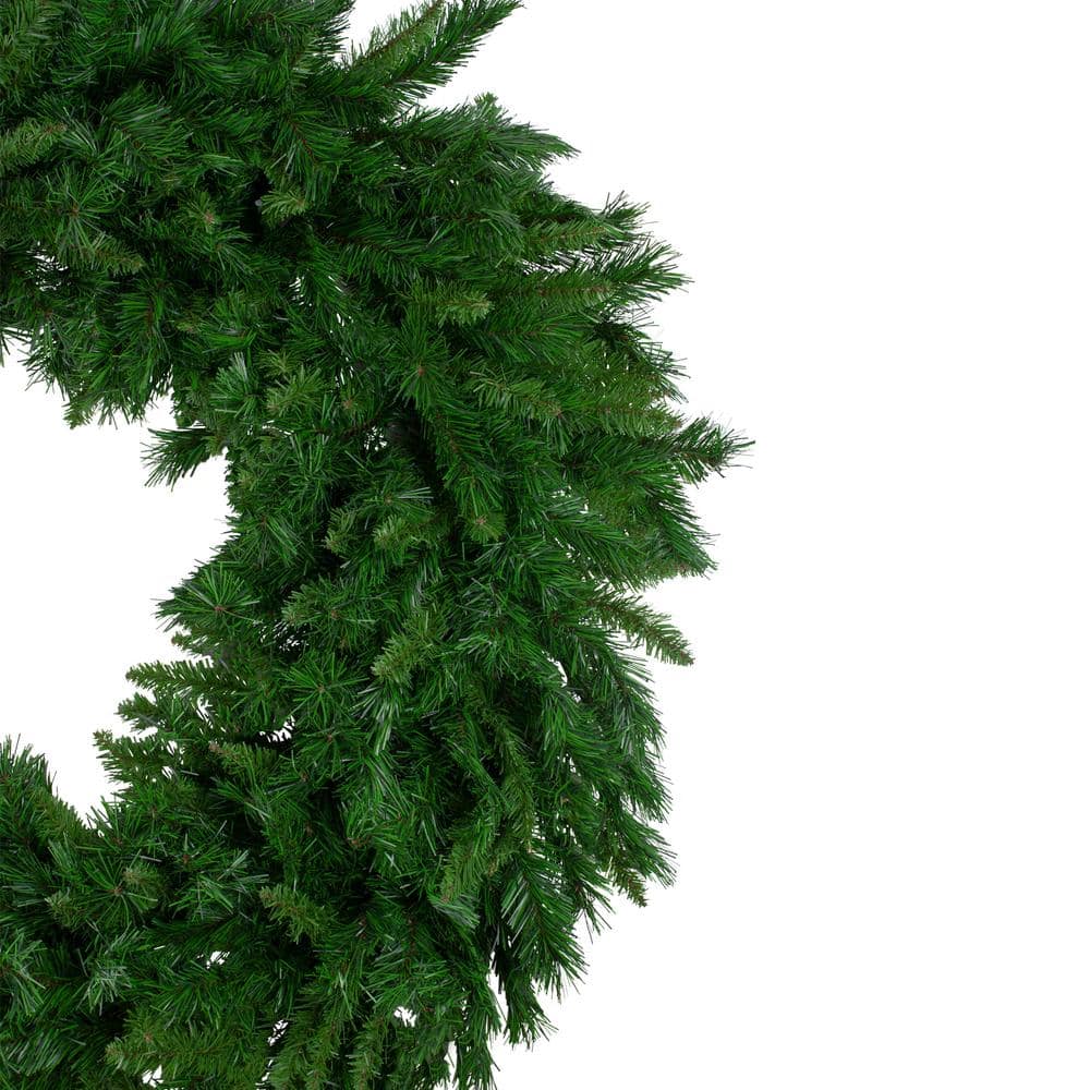 48" Lush Green Pine Artificial Christmas Wreath for Outdoors