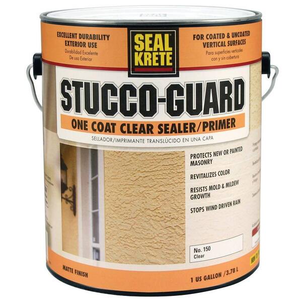 Seal-Krete Stucco-Guard 1-gal. Clear Sealer and Primer-DISCONTINUED