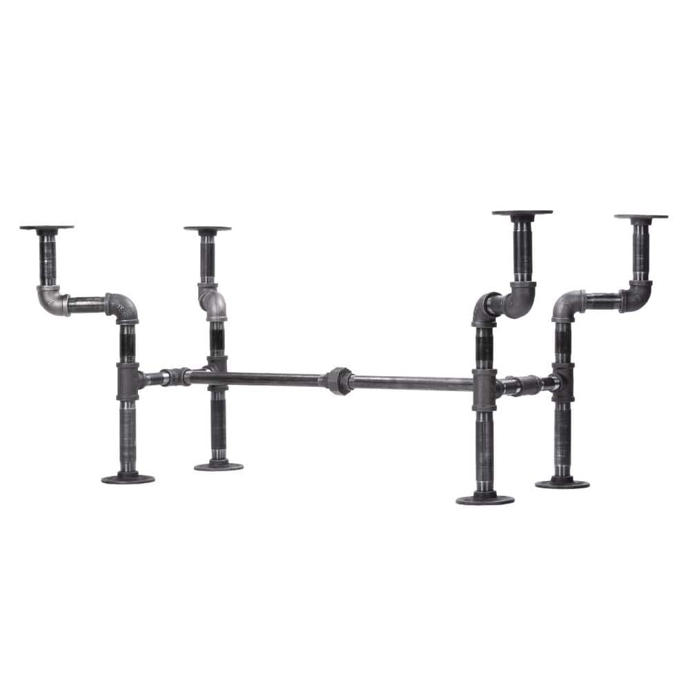 Streetlights Industrial Steel Pipe Coffee Table Base Kit