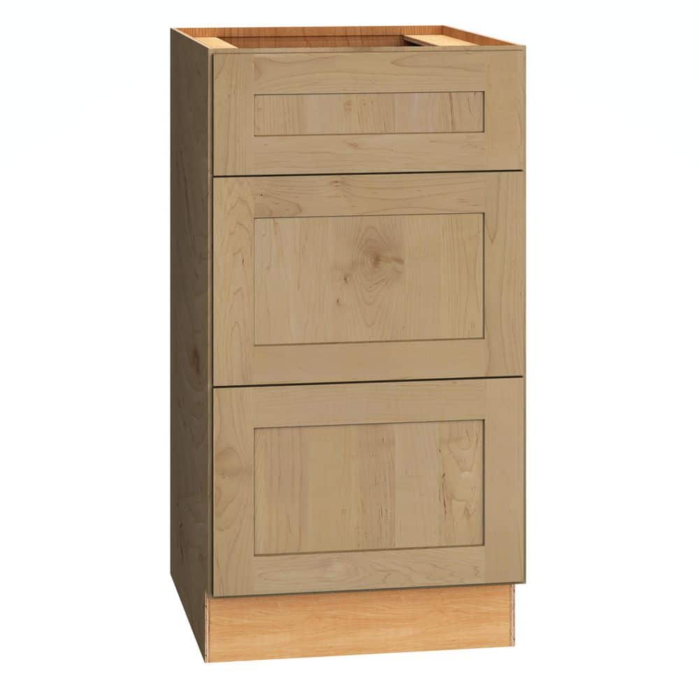 QuickShip Cottage 18 in. W x 21 in. D x 34.5 in. H Assembled Plywood Shaker Bath Drawer Base Cabinet in Canopy price history on PriceWatchPro