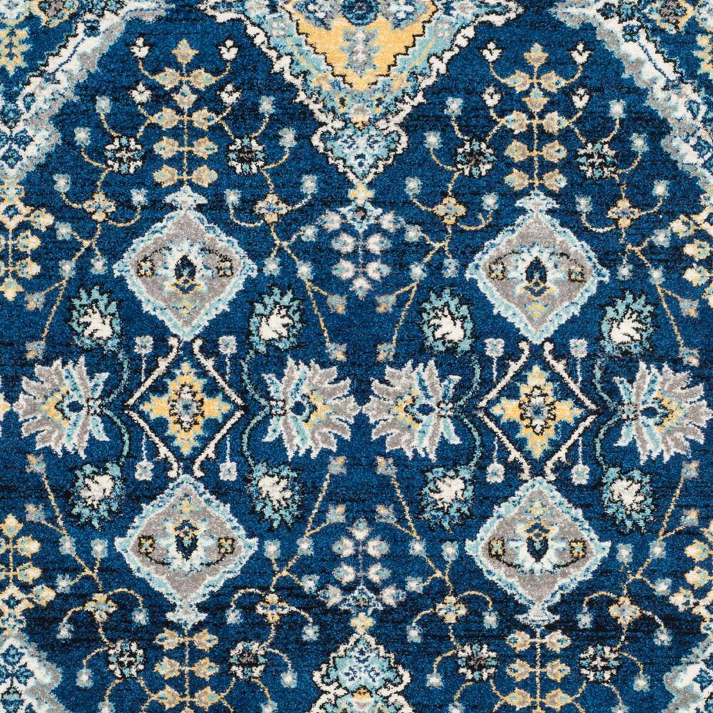 Royal Ivory High Pile Synthetic 4' x 6' Rectangular Rug