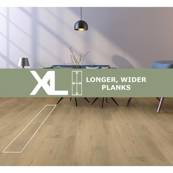 Carter 30 MIL x 9 in. W x 60 in. L Click Lock Waterproof Rigid Core Luxury Vinyl Plank Flooring (22.12 sq. ft./case)