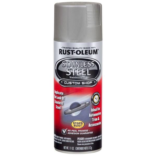 Rust-Oleum Automotive 11 oz. Stainless Steel Spray Paint (6-Pack)