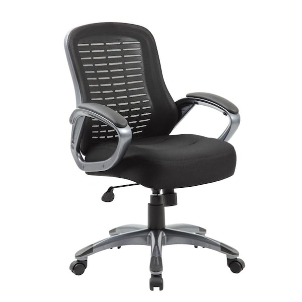 Heavy Duty for sale online Black Mesh Fabric Big Tall Manager Chair Serta Office 300 Lbs Cap 
