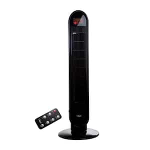 38 in. Tower Fan with 360 Degree Oscillation and Micro-Blade Noise-Reduction Technology