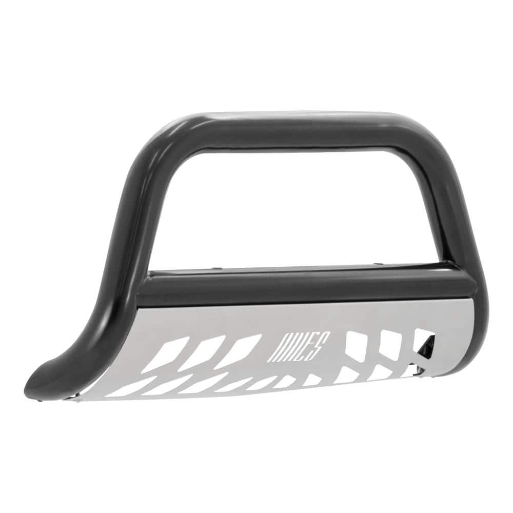 Aries 3Inch Black Steel Bull Bar, NoDrill, Select Jeep Commander