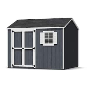 Value Workshop 8 ft. x 10 ft. Outdoor Wood Storage Shed Precut Kit with Operable Window and Floor (80 sq. ft.)