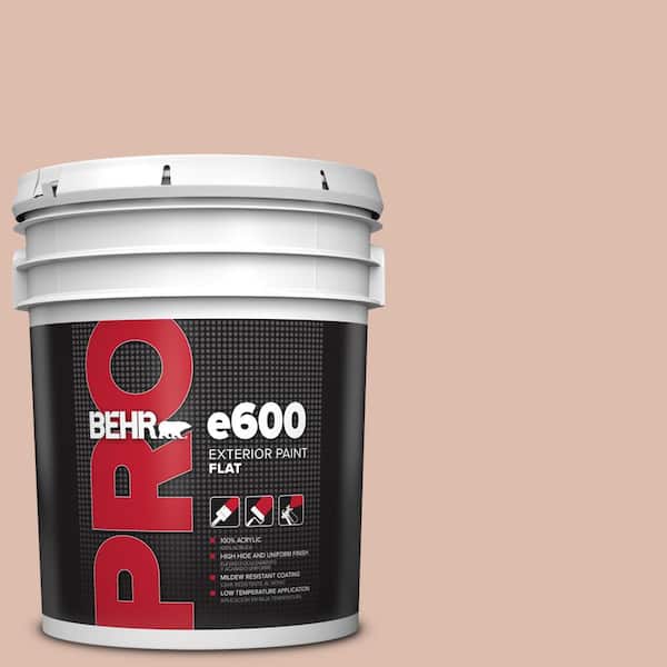 BEHR PRO 5 gal. #MQ1-23 One To Remember Flat Exterior Paint