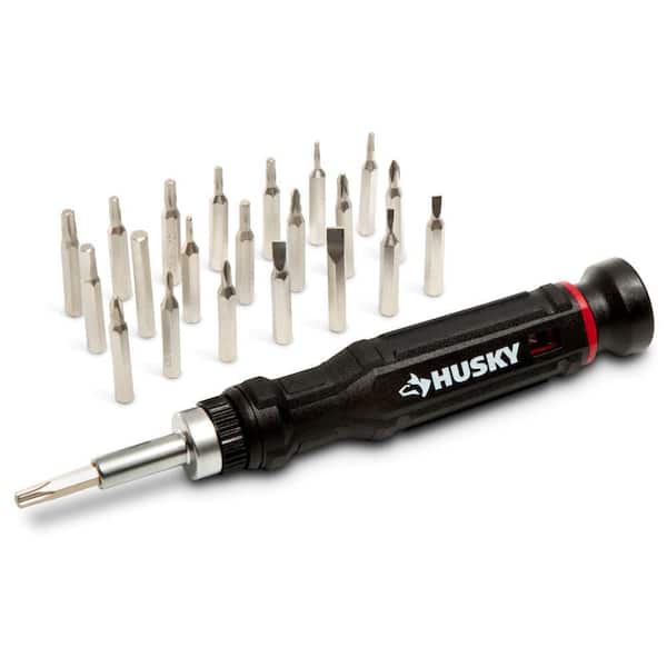 Ratcheting Precision Bit Screwdriver Set (23-Piece)