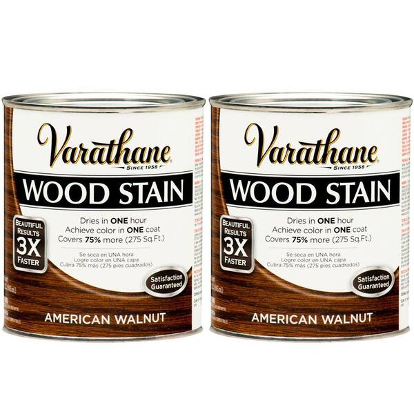 Varathane 1 Qt. American Walnut Wood Stain (2-Pack)-DISCONTINUED