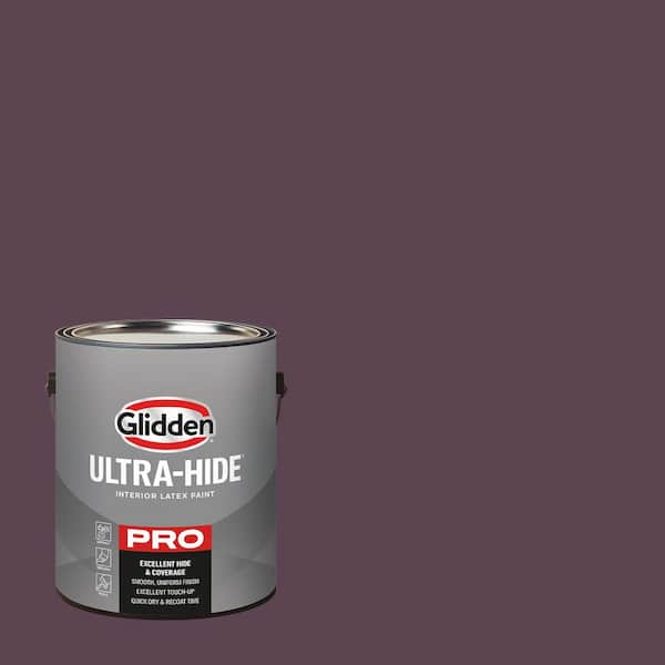 Glidden Ultra-Hide 1 gal. PPG1046-7 Purple Basil Satin Interior