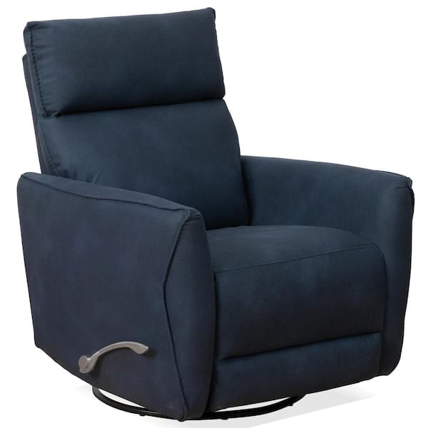 Ashcroft Furniture Co Seren 39 in. W Microsuede Swivel Glider Reclining Chair