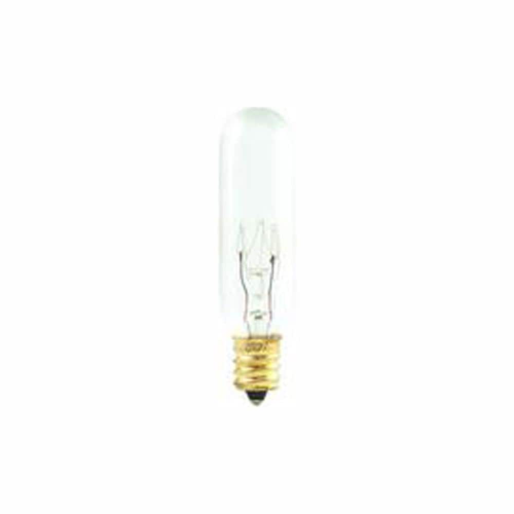 15-Watt T6 Clear Dimmable (E12) Candelabra Screw Base Warm White Light Inca
