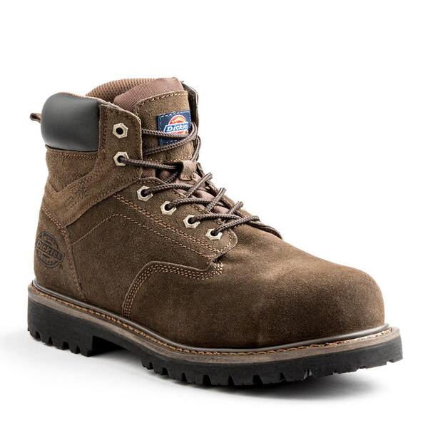 Dickies Men's Prowler 6'' Work Boots - Steel Toe - Brown Size 13(M)