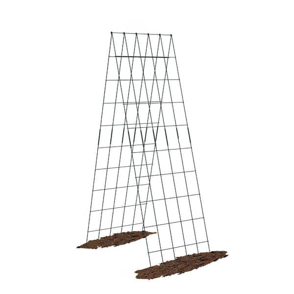 64 in. Foldable Cucumber Trellis A-Frame Cucumber Trellis for Raised Bed (2-Pack)