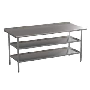 Grey/Steel Metal 30 in. 4 Legs