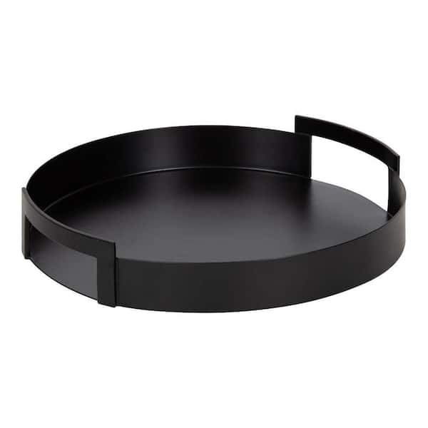 Myo 2.75 in. H x 14.75 in. W Black Decorative Tray