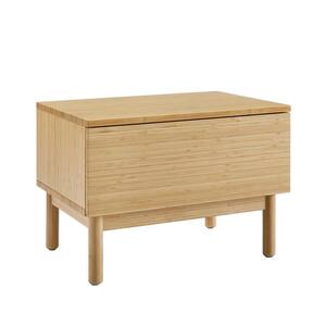 Monterey 1-Drawer Wheat Nightstand 17.5 in. x 24 in. x 17 in.