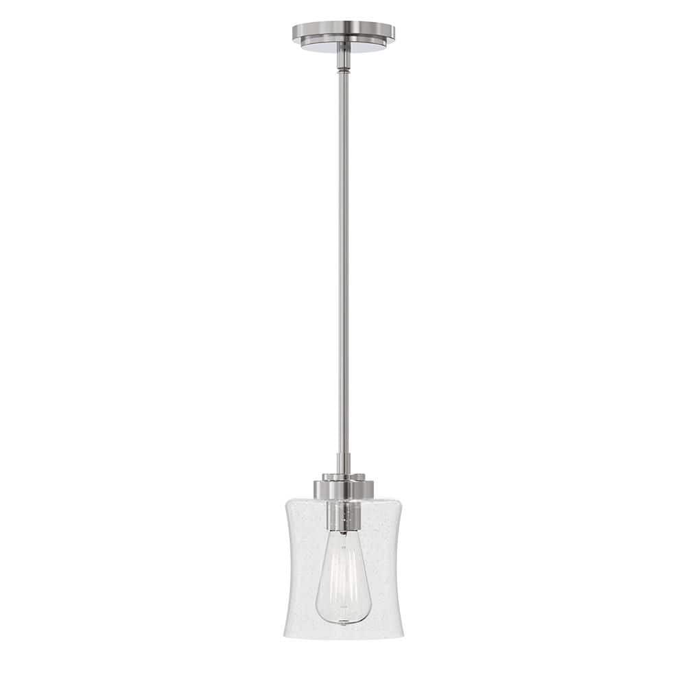 Abberly 1-Light 5.5 in. Brushed Nickel Plug and Play Pendant with SkyPlug price history on PriceWatchPro