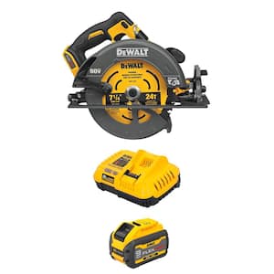 DEWALT FLEXVOLT 60V MAX 7-1/4 in. Cordless Worm Drive Style Saw