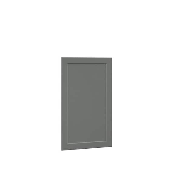 Hampton Bay Designer Series Melvern Storm Gray 0.75 in. x 30 in. x 18 in. Melvern Decorative End Panel