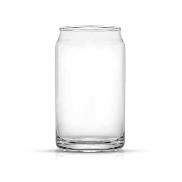 Classic Can Shaped 17 oz. Tumbler Drinking Highball Glass Cups (Set of 6)