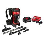 M18 FUEL 18-Volt Lithium-Ion Brushless 1 Gal. Cordless 3-in-1 Backpack Vacuum with 8.0 Ah Battery and Rapid Charger