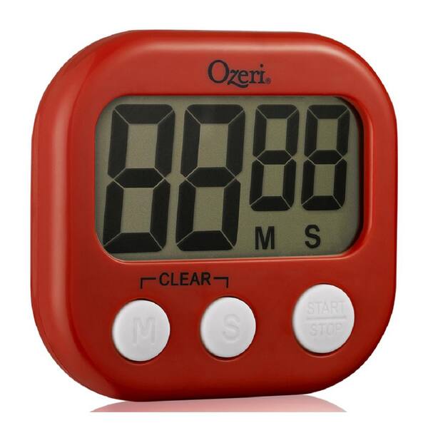 Ozeri Kitchen and Event Timer KT1-R - The Home Depot