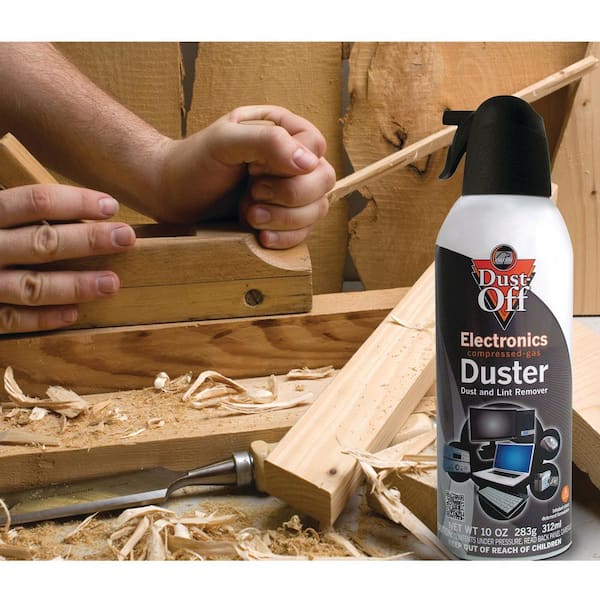 Dust-Off Disposable Compressed Gas Duster, 10 oz Can