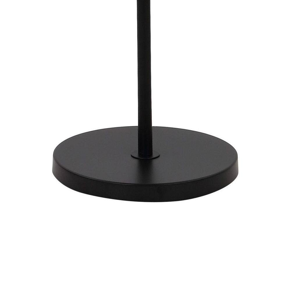 Sylva 72.5" Black Adjustable 3-Light Iron Floor Lamp
