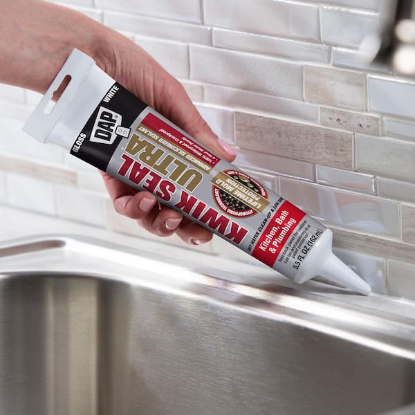 Reviews for DAP Kwik Seal Ultra 5.5 oz. White Advanced Siliconized