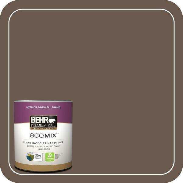 1 qt. #PPU5-02 Aging Barrel Eggshell Enamel EcoMix Plant-Based Interior Paint & Primer