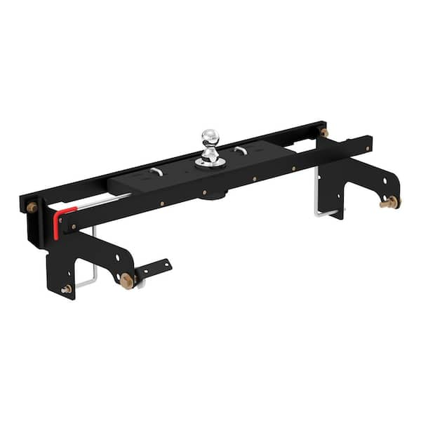 CURT Double Lock Gooseneck Hitch Kit with Brackets, Select Silverado ...