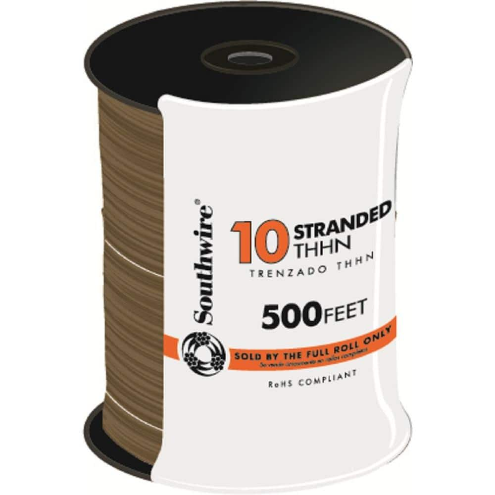 10 THHN, THWN-2 Stranded Copper Wire for Use in Conduit 