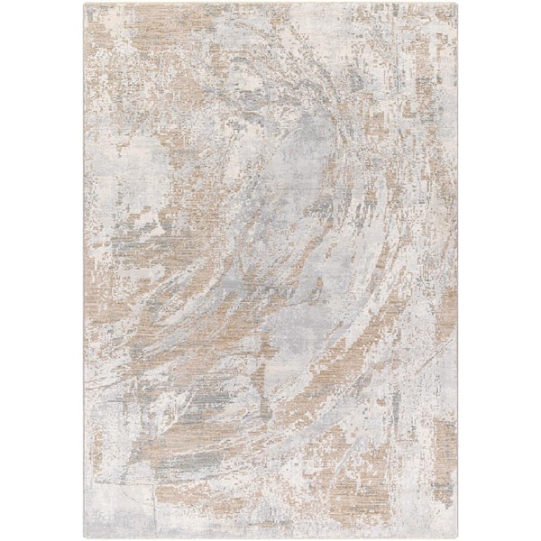 Europa Beige Doormat 2 ft. x 3 ft. Abstract Indoor Area Rug