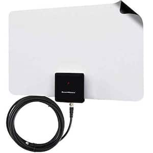 Supreme Amplified Razor 50 HDTV Indoor Antenna with RG6 Cable