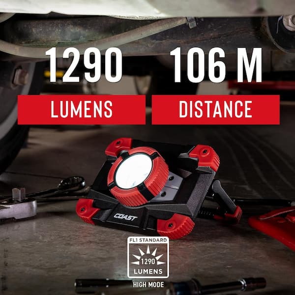 Coast WLR1 1290 Lumens Rechargeable LED Work Light 30194 - The